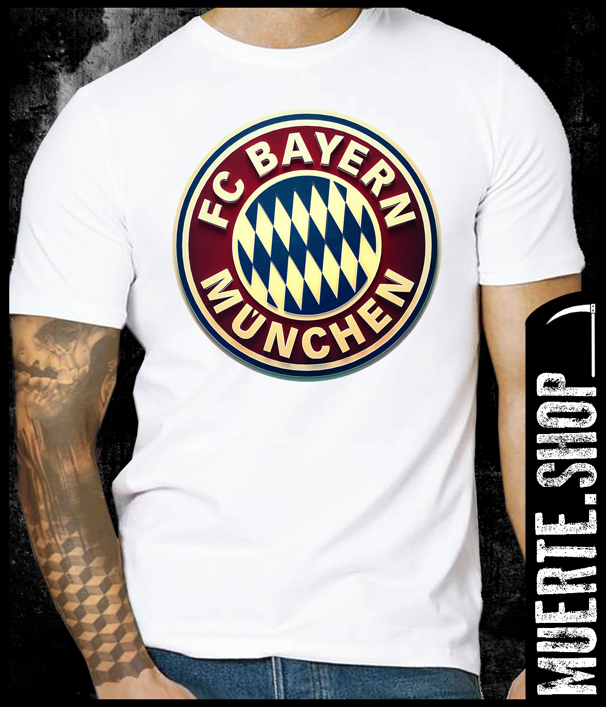 Тениска BAYERN MUNCHEN EMBLEM Тениска BAYERN MUNCHEN EMBLEM